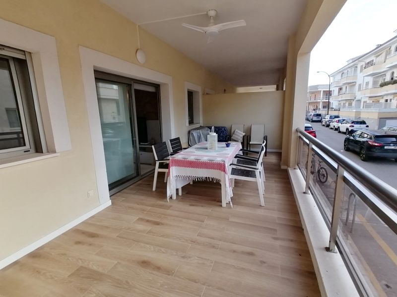 Saison: Parterreapartment mit 2 Terrassen und AC in Hafennähe - Colonia St Jordi -- AP 24 T