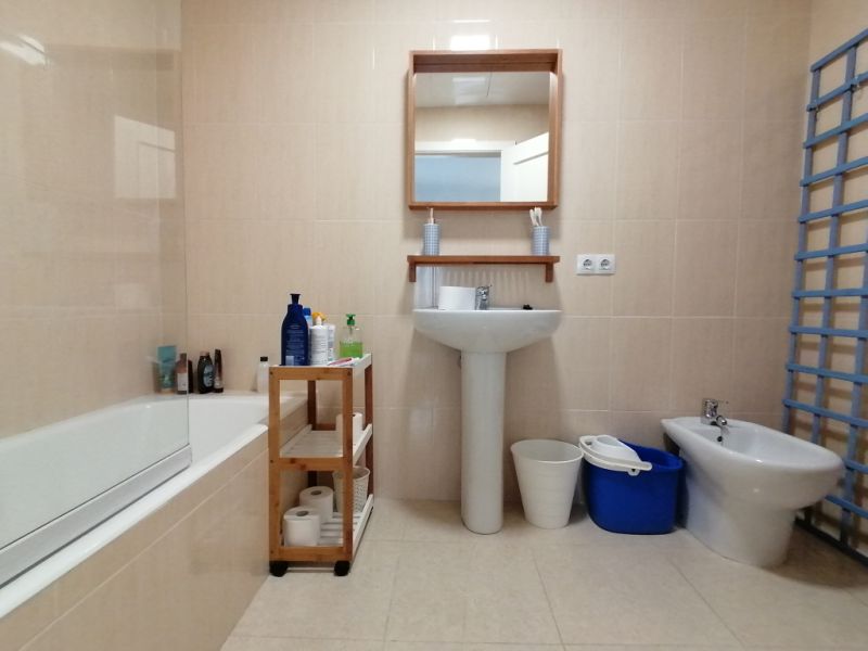 Saison: Parterreapartment mit 2 Terrassen und AC in Hafennähe - Colonia St Jordi -- AP 24 T