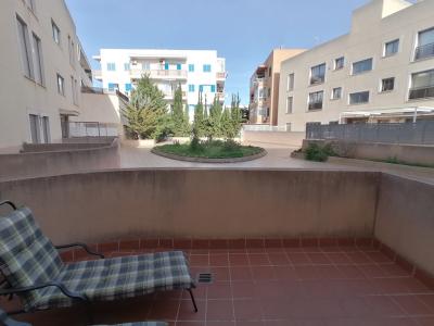 Saison: Parterreapartment mit 2 Terrassen und AC in Hafennähe - Colonia St Jordi -- AP 24 T
