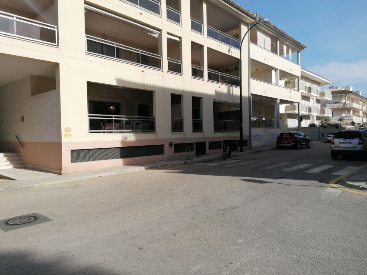 Saison: Parterreapartment mit 2 Terrassen und AC in Hafennähe - Colonia St Jordi -- AP 24 T