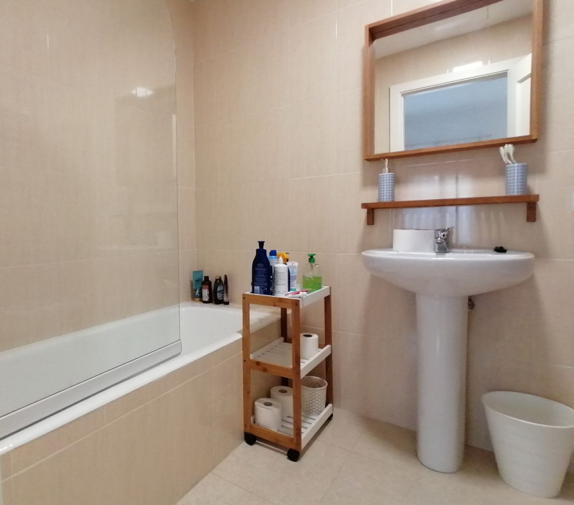 Saison: Parterreapartment mit 2 Terrassen und AC in Hafennähe - Colonia St Jordi -- AP 24 T