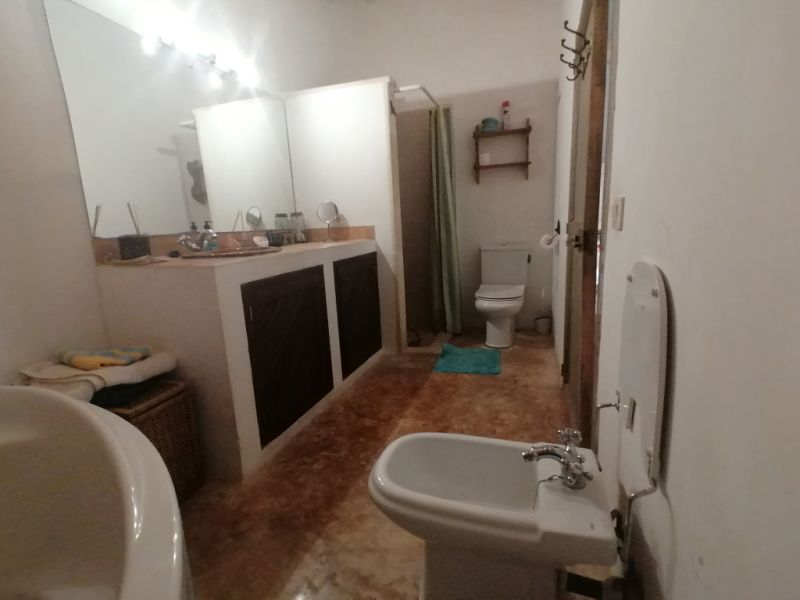 Temporada: Apartamento en planta baja con calefacción central de gasóleo, terraza en el campo cerca de Cas Concos -- AP 62 T