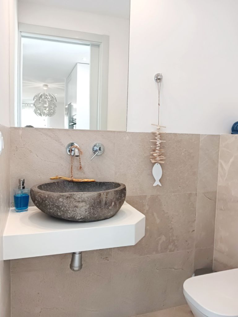 TEMPORADA: Hermoso apartamento dúplex con aire acondicionado central y vista al mar en Porto Colom -