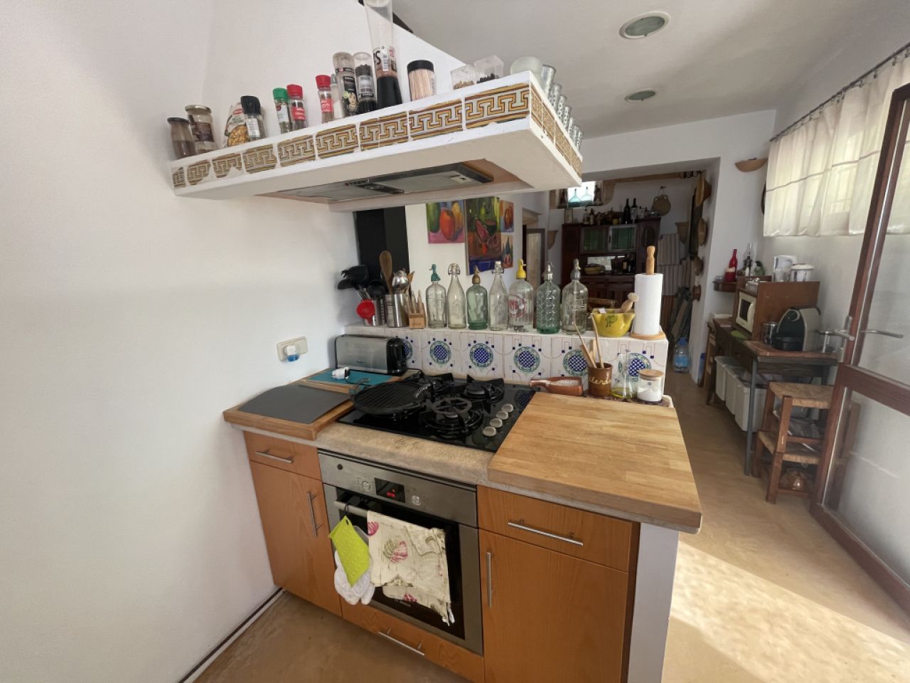 SAISON: Urige Casita mit vielen Terrassen, 2 Kaminen, AC in ruhiger Lage von Cas Concos-- C 13 T