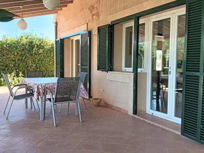 Saison / Winter: Grosses Chalet mit Heizung und schönem Garten bei Estanyol -- Sa Rapita -- CH 67 T