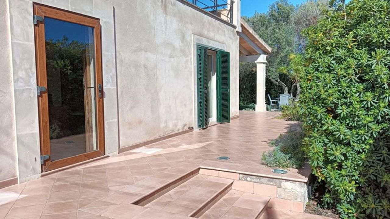 Saison / Winter: Grosses Chalet mit Heizung und schönem Garten bei Estanyol -- Sa Rapita -- CH 67 T