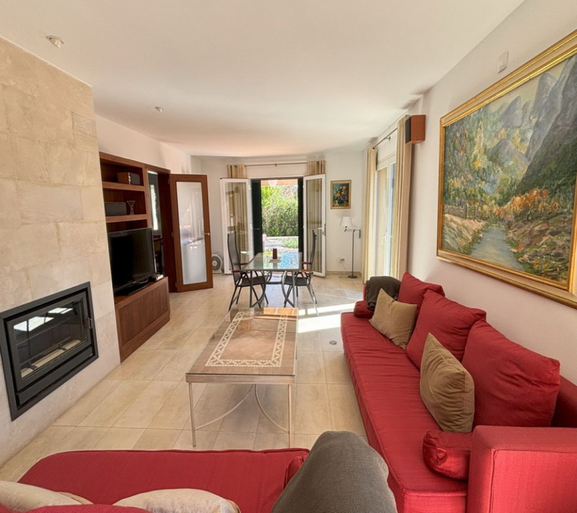 Saison / Winter: Grosses Chalet mit Heizung und schönem Garten bei Estanyol -- Sa Rapita -- CH 67 T