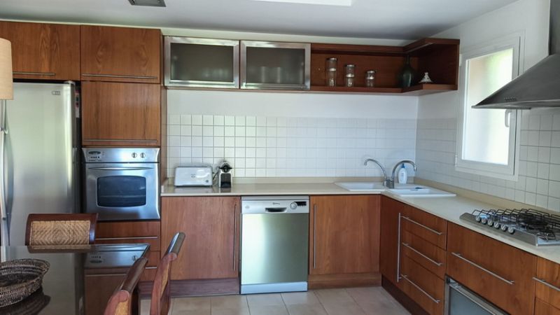 Saison / Winter: Grosses Chalet mit Heizung und schönem Garten bei Estanyol -- Sa Rapita -- CH 67 T