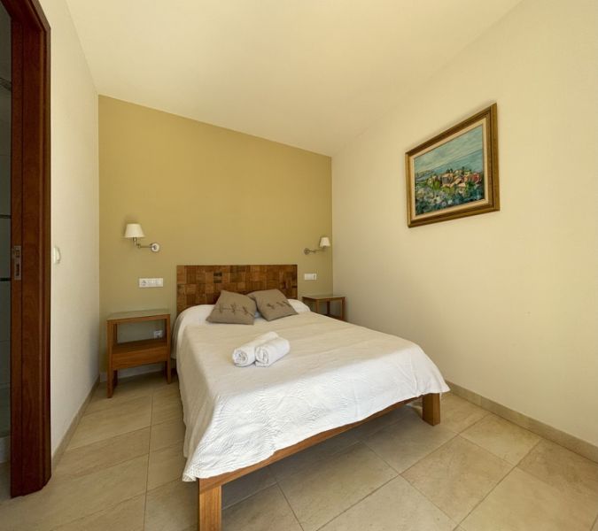 Saison / Winter: Grosses Chalet mit Heizung und schönem Garten bei Estanyol -- Sa Rapita -- CH 67 T