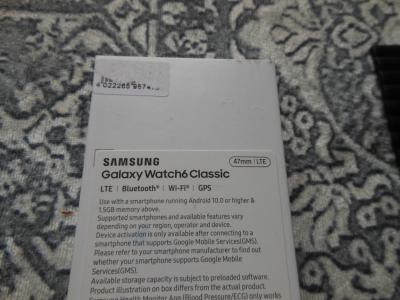 Samsung Galaxy Watch 6 Classic , 47 mm LTE , Bluetooth,GPS uvm. inkl. Zubehör , Top Zustand