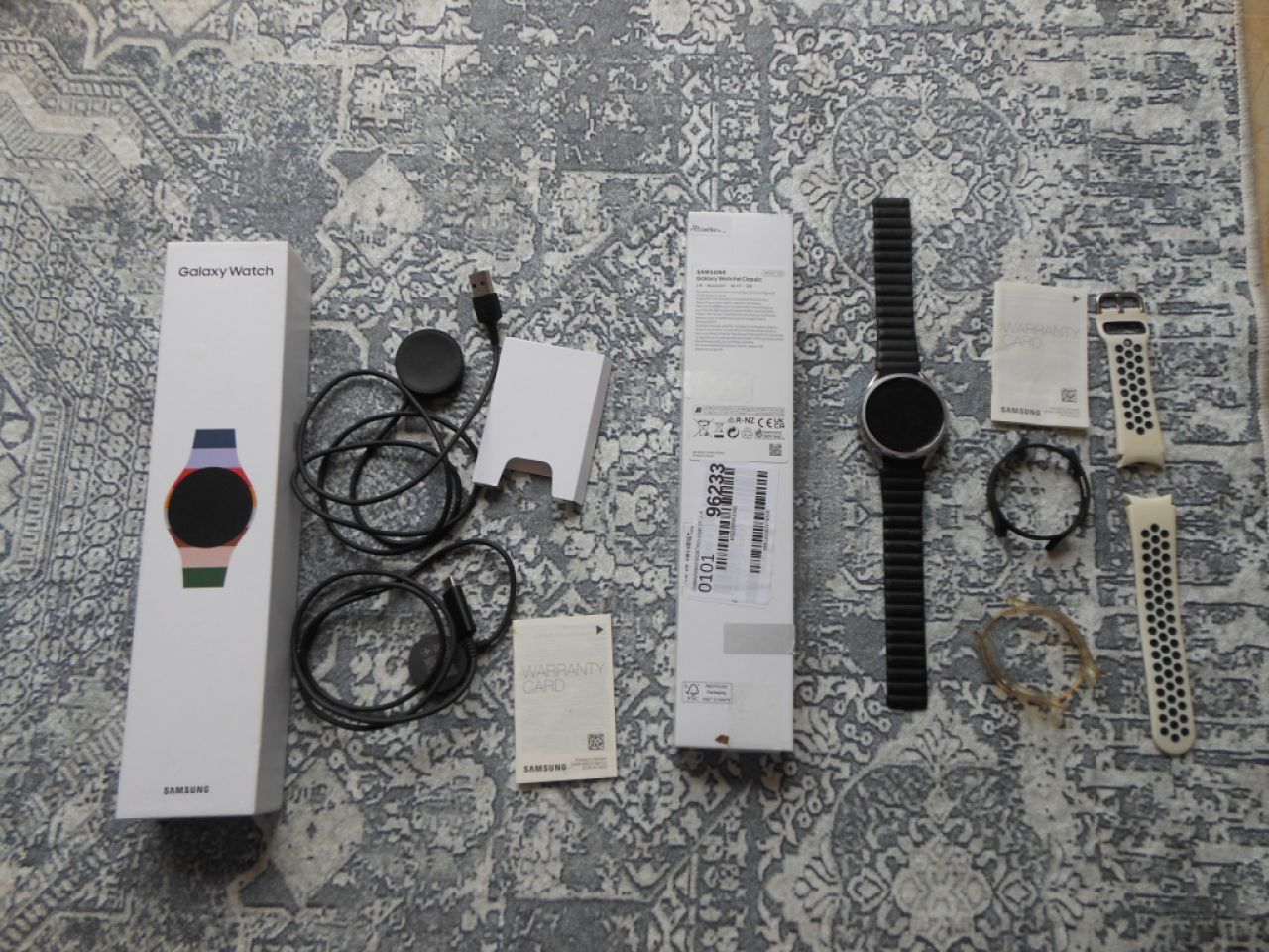 Samsung Galaxy Watch 6 Classic , 47 mm LTE , Bluetooth,GPS uvm. inkl. Zubehör , Top Zustand