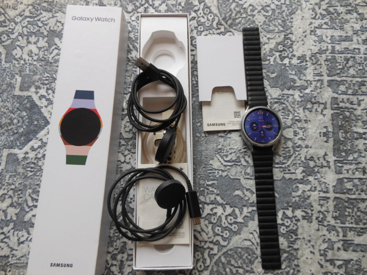 Samsung Galaxy Watch 6 Classic , 47 mm LTE , Bluetooth,GPS uvm. inkl. Zubehör , Top Zustand