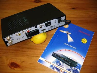 Receptor SAT incl. LNB ambos juntos.