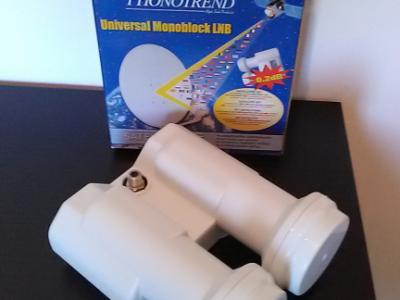 Receptor SAT incl. LNB ambos juntos.