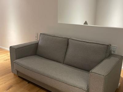 ️ Sofá cama Marco – Pòrtic Mobles, Mallorca | 205x102 cm | Gris claro