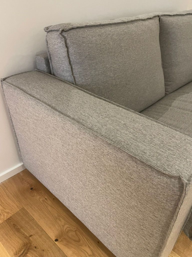 ️ Sofá cama Marco – Pòrtic Mobles, Mallorca | 205x102 cm | Gris claro