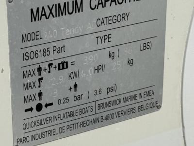 Neumática / Dinghy Quicksilver 240 Trendy Air