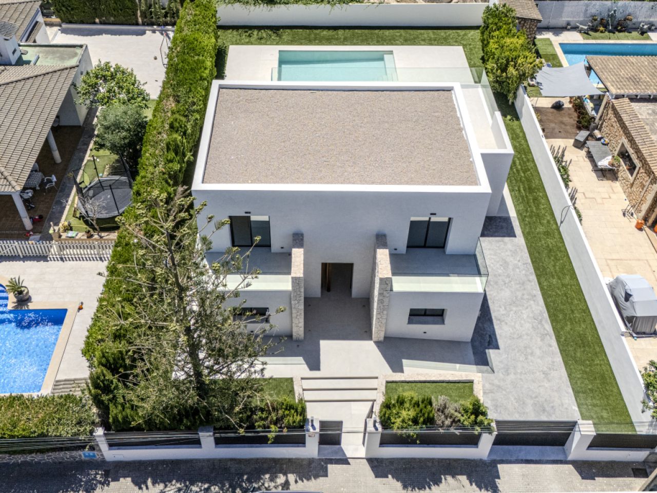 Schöne Villa zum Verkauf in Bahia Grande mit Neubau