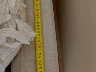 Beautiful cream-coloured sofa for sale