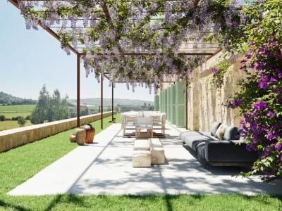 Schönes Ruhiges Grundstück zu verkaufen mit Projekt Manacor San Lorenzo