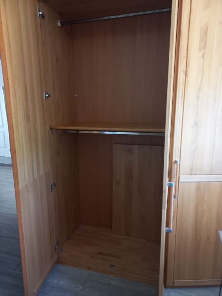 Mueble de diseño de madera maciza de 2,05 m de ancho, 2,23 de alto