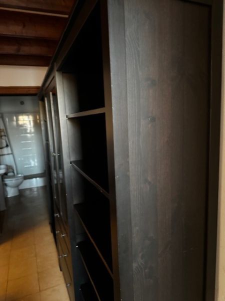 Mueble modular negro Dimensiones 270x234x198 cm