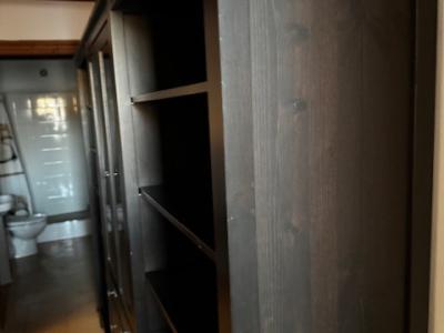 Mueble modular negro Dimensiones 270x234x198 cm