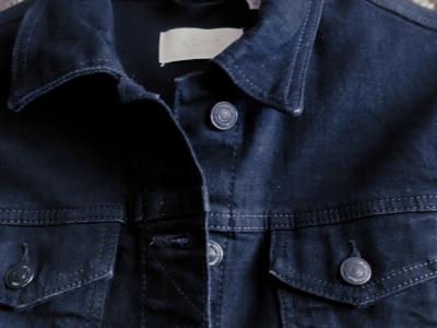 Schwarze Jeansjacke M