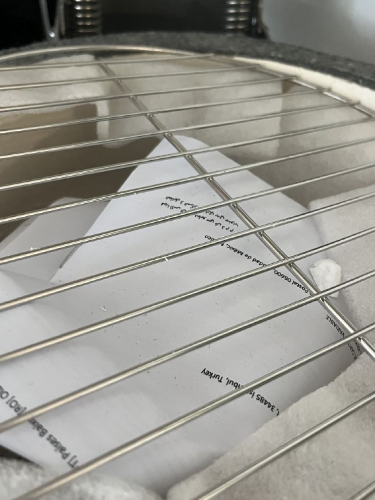 Black Ceramic Kamado 2-in-1 Smoker with Charcoal Grill 56 cm