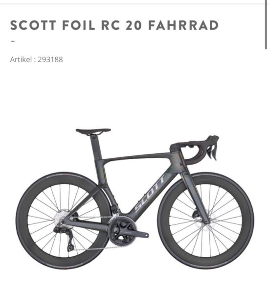 Scott Foil RC 20