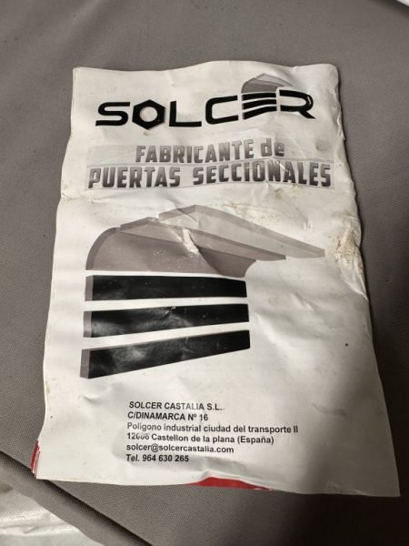 Sectional garage door NEW 4.5 meters wide