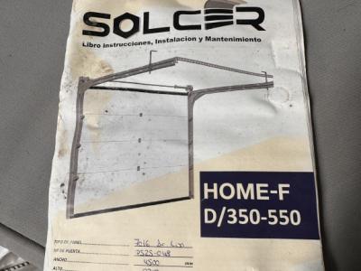 Sectional garage door NEW 4.5 meters wide