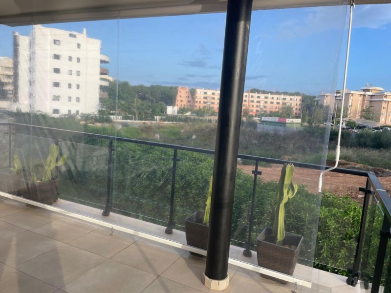 Senkrechtmarkise 400cm X 260cm. KLAR