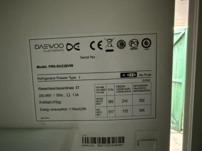 Side-by-Side frigorífico y congelador Daewoo FRN-SH23BVW