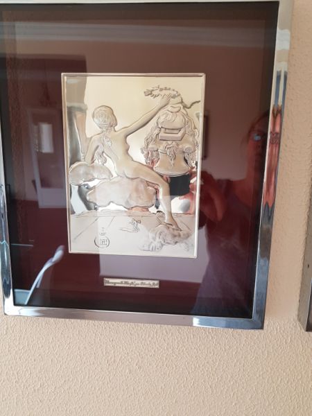 Grabados en plata de Dalí