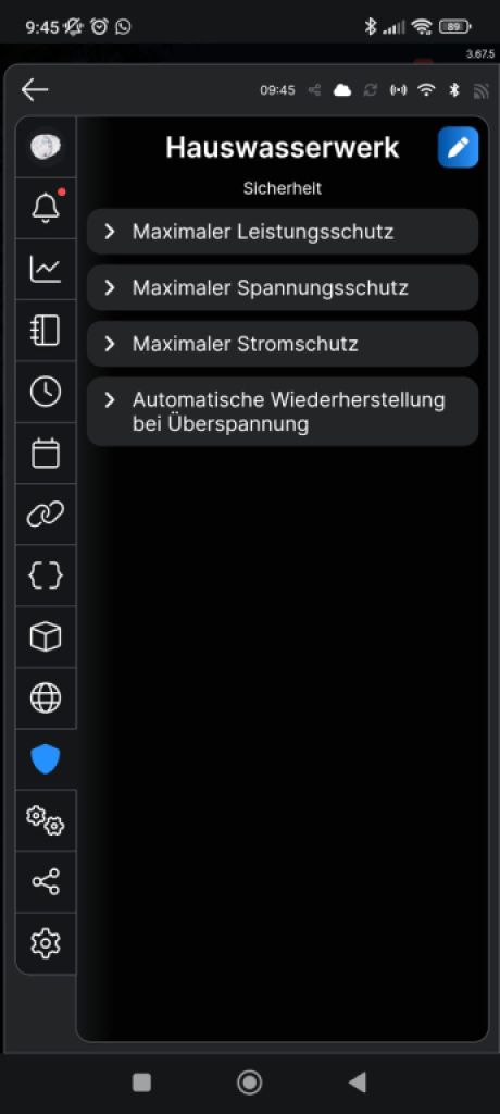 Hogar inteligente, controlado, medido y monitoreado por Shelly