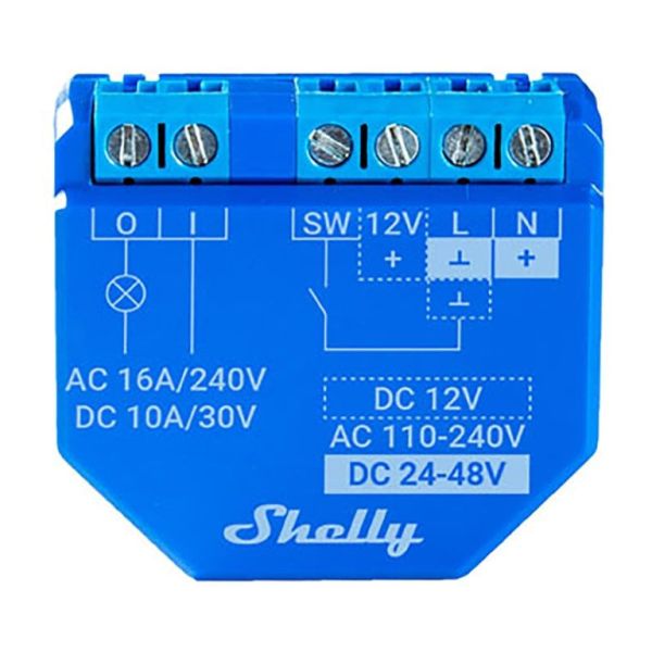 Hogar inteligente, controlado, medido y monitoreado por Shelly