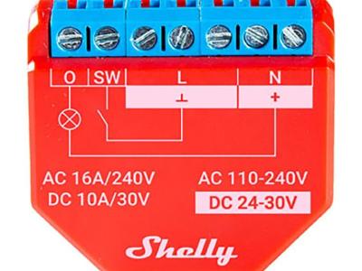 Hogar inteligente, controlado, medido y monitoreado por Shelly