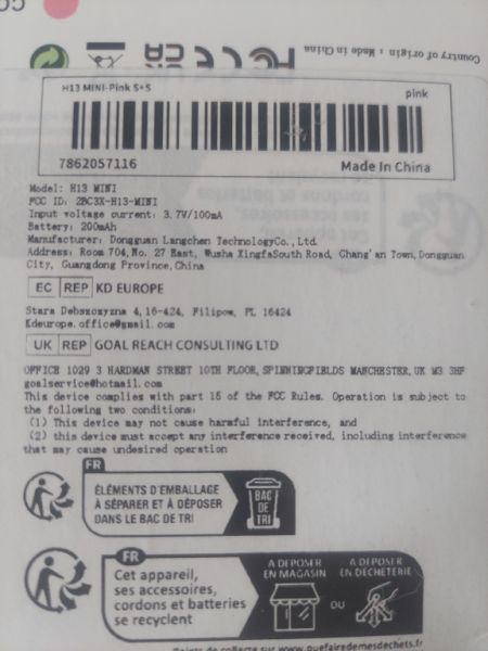 Reloj inteligente H13 mini