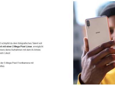 Teléfono móvil WIKO Y80 con 4G Dualsim