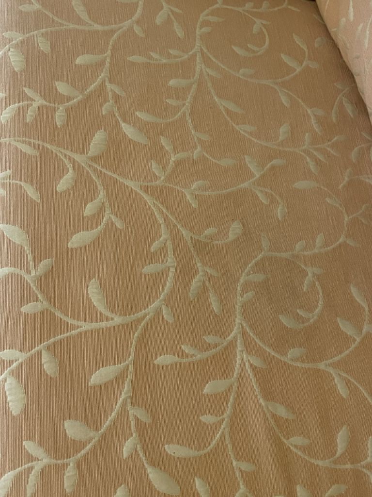 Sofa 2 pieces yellow 1.85 / 2.10 m