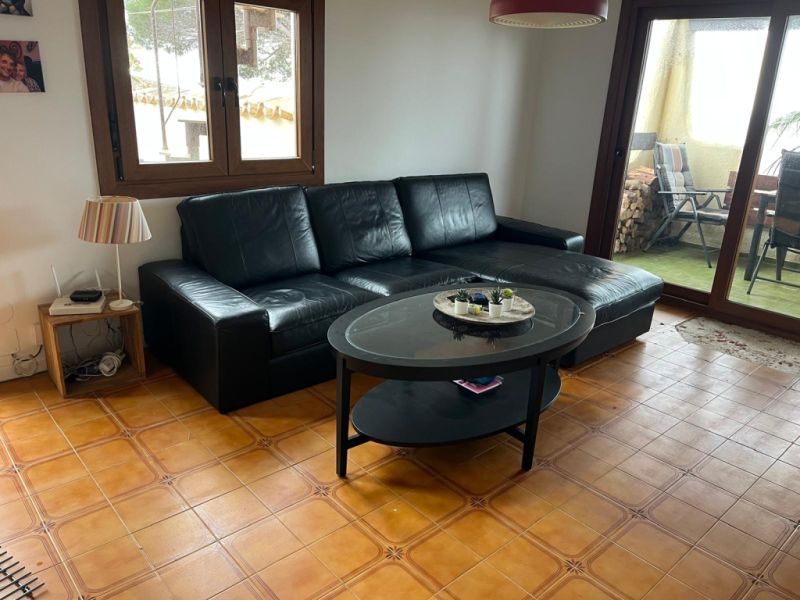 Sofá, mesa, Playa de Palma, sofá esquinero, cuero,