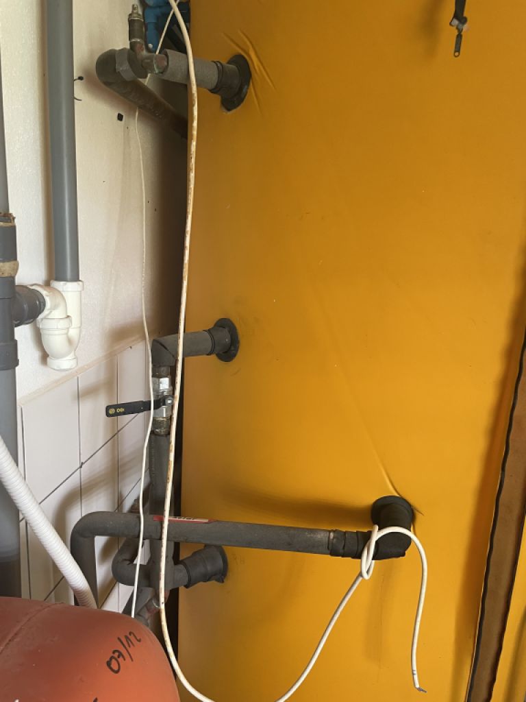 Tanque de agua caliente solar