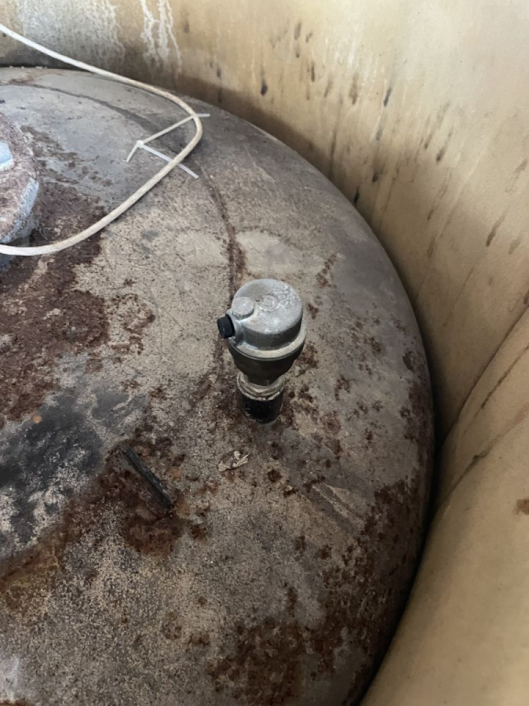 Tanque de agua caliente solar