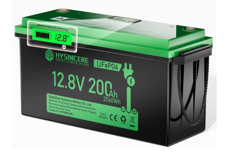 Baterías solares LiFePO4, 12 V 100 Ah y 200 Ah
