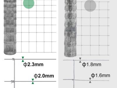 Valla metálica de establo para ganado Valla de jardín de 25 m de 1 metro de altura