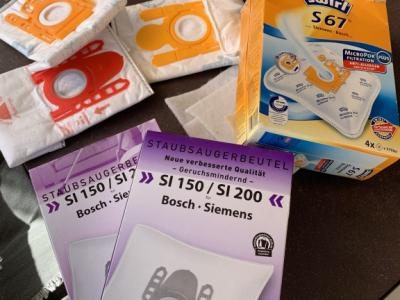 Bolsas de aspirador para Bosch/Siemens