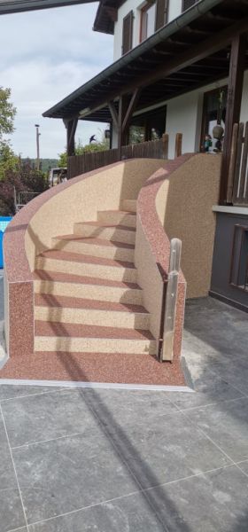 Stone carpet from a specialist company