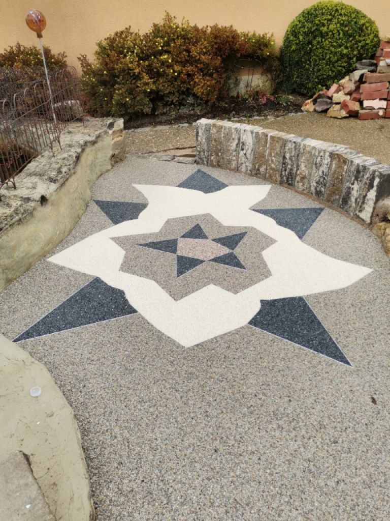 Stone carpet from a specialist company