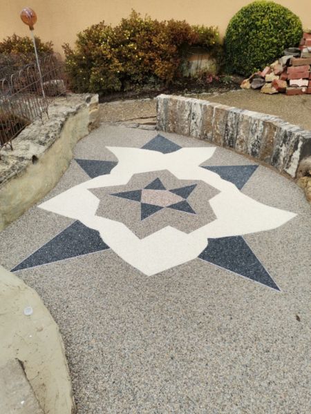 Stone carpet from a specialist company